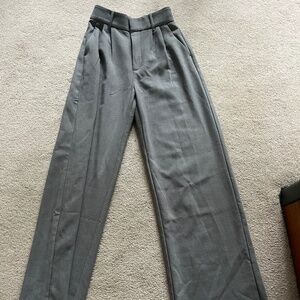 Abercrombie and Fitch grey high-waisted dress pants XS